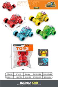 恐龙惯性特技旋转车1只装 - OBL10292203