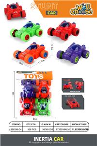 惯性特技旋转车4只装 - OBL10292209