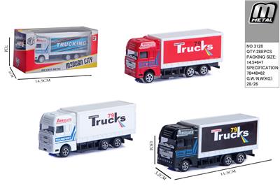 1:64合金厢式货车 - OBL10292582
