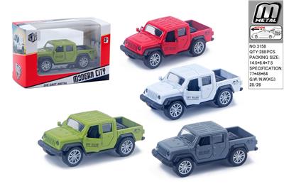 合金回力开门jeep车 - OBL10292587