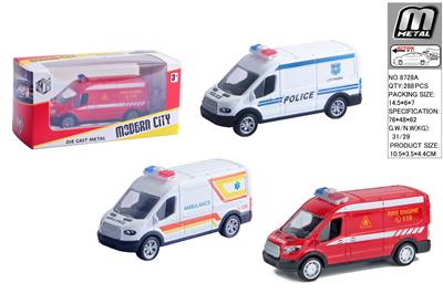 1:38合金回力面包警车 - OBL10292799