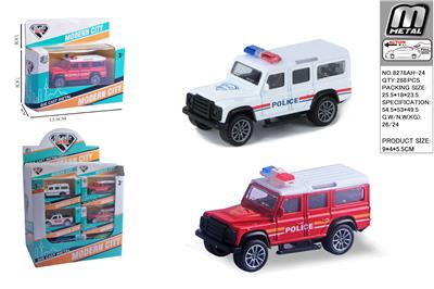 合金回力路虎警车 - OBL10292982