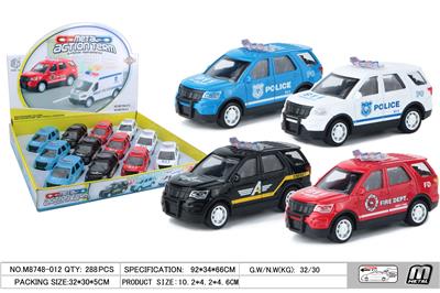 1:38合金回力福特警车 - OBL10293077