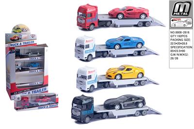 合金货柜拖板跑车 - OBL10293093
