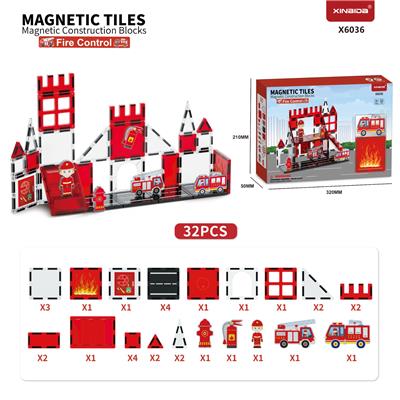 消防系列彩窗磁力片 - OBL10296599