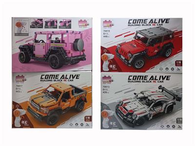 积木遥控车-牧马人         （颗粒数：448pcs） - OBL10298384