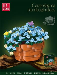 蓝雪花盆栽 - OBL10303973