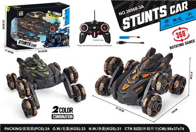 六轮灯光特技带漂移轮遥控车 - OBL10305785