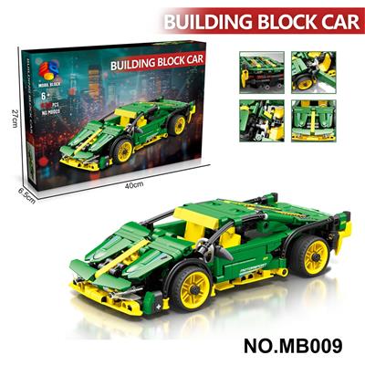 AB原包DIY益智拼装积木颗粒
新款科技回力车
（639PCS) - OBL10306036