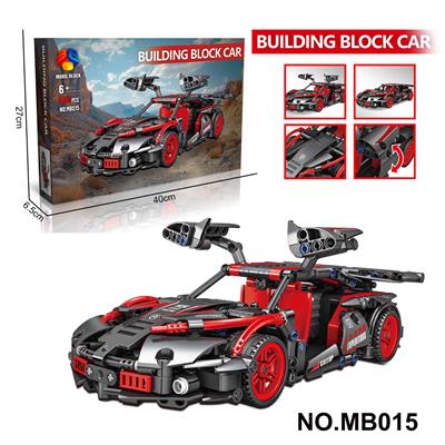 AB原包DIY益智拼装积木颗粒
新款科技回力车（525PCS) - OBL10306042