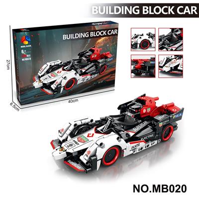 AB原包DIY益智拼装积木颗粒
新款科技回力车（486PCS) - OBL10306047