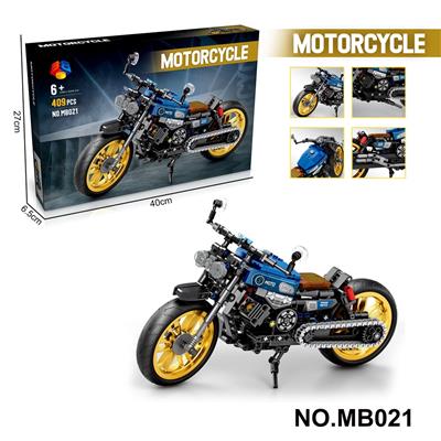 AB原包DIY益智拼装积木颗粒
新款摩托车（409PCS) - OBL10306048