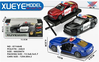 1:36 合金车模 福特谢尔比 开门回力（1只装） - OBL10306730