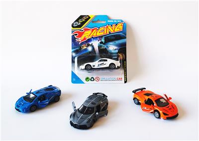 1:60合金回力双开门模型跑车
  4款混装 - OBL10307233