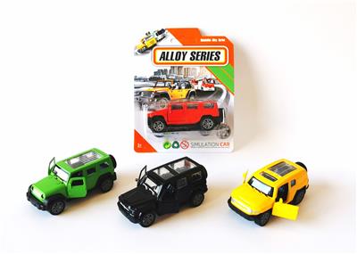 1:60合金回力双开门越野模型车
  4款混装 - OBL10307239