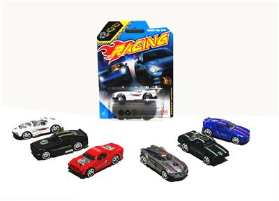 1:64合金车跑车
  6款混装 - OBL10307252