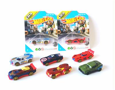 复仇者联盟1:64合金车
 滑行功能 6款混装 - OBL10307254