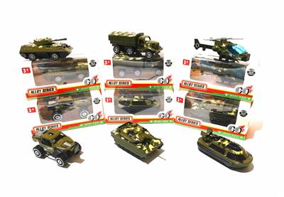 1:64合金工程车滑行功能 6款混装 - OBL10307274