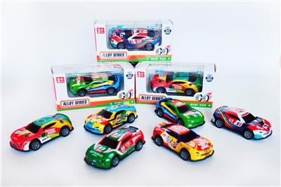 1:64铁皮回力跑车6款混装
 - OBL10307276