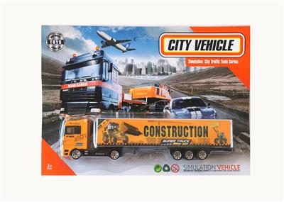 1:64合金滑行拖头工程车
 - OBL10307327