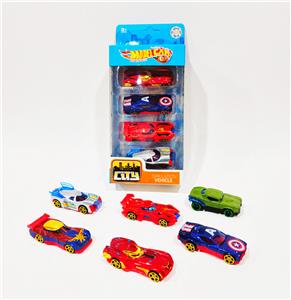 1:64合金肌肉车4只装  6款车型混装
 - OBL10307349