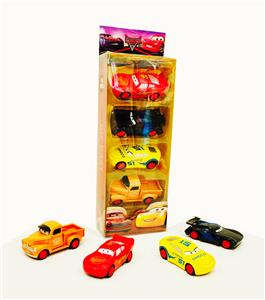 汽车总动员1:60回力车4只装  
 - OBL10307352