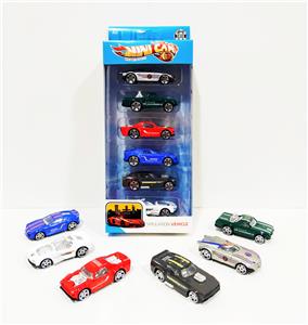 1:64合金滑行车/5只套装  6款车型混装
 - OBL10307359