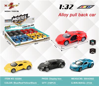 1:32 仿真莱肯 回力合金车开门 - OBL10307938