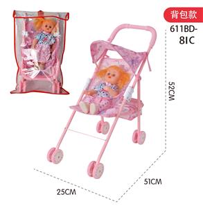 铁制手推车配16寸娃娃带IC - OBL10309898