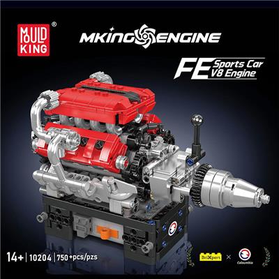 FE  跑车V8 发动机（电机驱动）全英版 - OBL10310808