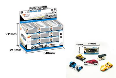 60PCS滑行合金老爷车6款 - OBL10312661