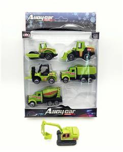 滑行合金工程车6款 - OBL10312663