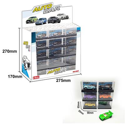 60PCS滑行合金车6款 - OBL10312674