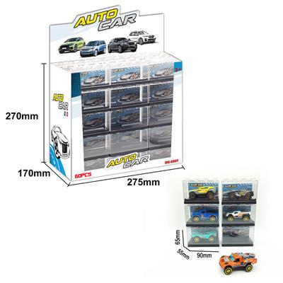 60PCS滑行合金车6款 - OBL10312680