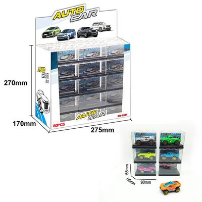60PCS滑行合金车6款 - OBL10312681