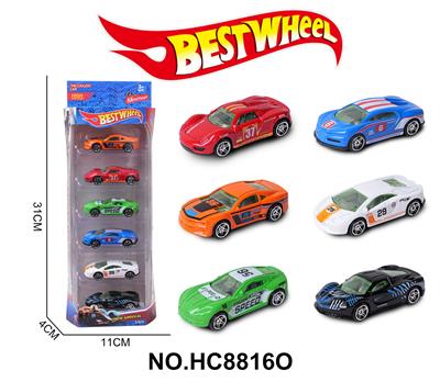 1:64合金车（赛车，跑车）6只盒装 - OBL10313083