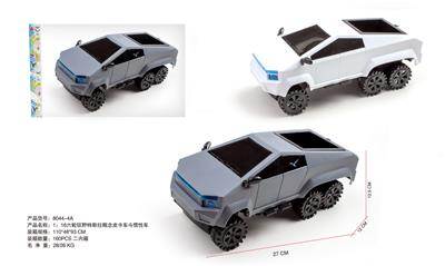 1：16六轮狂野特斯拉概念皮卡车斗惯性车 - OBL10315182