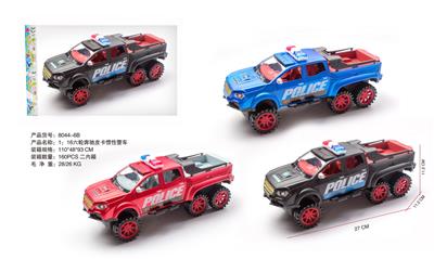 1：16六轮奔驰皮卡惯性警车 - OBL10315188