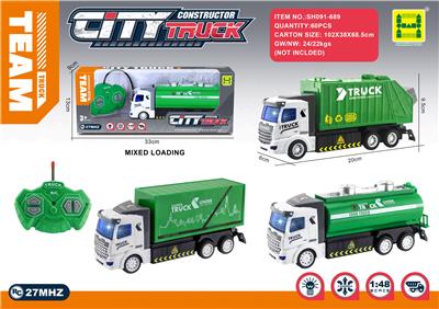 1:48欧式四通灯光环卫遥控车
GCC证书 - OBL10317354