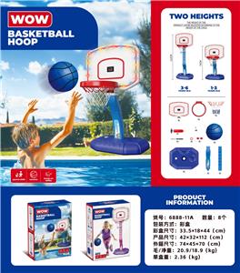 蓝色灯光篮球架 - OBL10321212