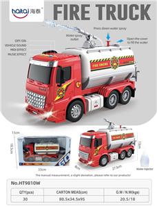1:16惯性消防车（带喷水）
（4键带灯光音乐）
使用2节AAA电池  无包电 - OBL10321469