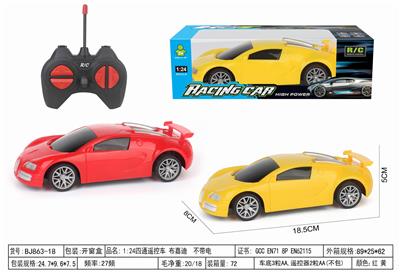 1:24四通遥控车 布嘉迪  不带电 - OBL10324157