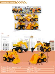 惯性工程车4只PVC卡头装 - OBL10325032
