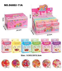 18只庄展示盒DIY儿童手工串珠(6款混装） - OBL10326271