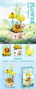 花系列小颗粒积木-清香缥缈579PCS - OBL10326609