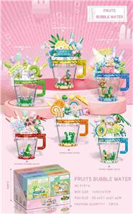 小颗粒积木水果气泡水235-247PCS-6只/展示盒 - OBL10326660