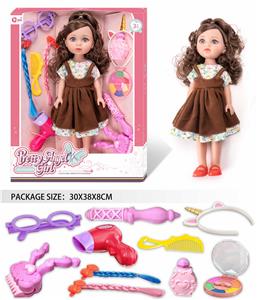 14寸全搪胶美少女饰品套装 - OBL10327791