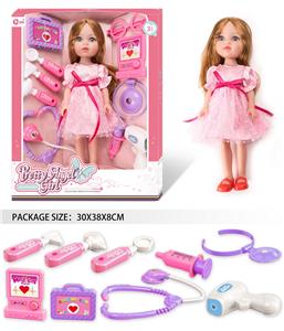 14寸全搪胶美少女医具套装 - OBL10327800