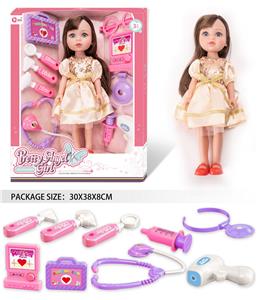 14寸全搪胶美少女医具套装 - OBL10327802
