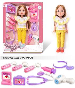 14寸全搪胶美少女医具套装 - OBL10327804